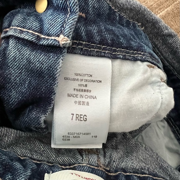 Levi’s Little Girls Shortalls/Overall Shorts - Picture 6 of 7